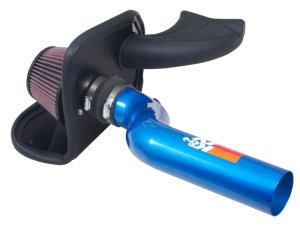 Ford Focus Performance Air Intake - K&N Engineering - Typhoon Short Ram - Blue - `16-`18